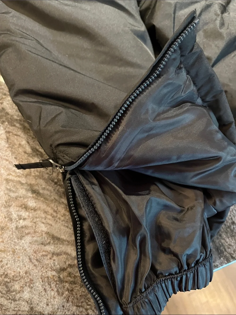 Kids' Black Insulated Snow Overalls - Unbranded